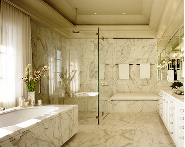 baño marmol